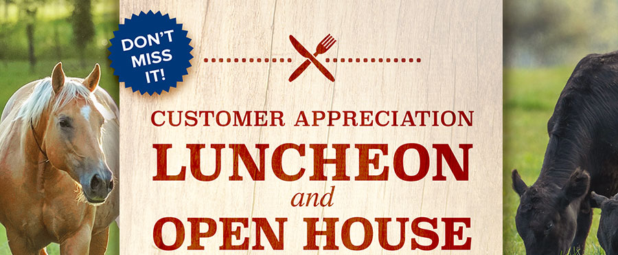 Customer Appreciation Luncheon & Open House at Santa Cruz Animal Health in Weatherford TX - Oct 2, 2024